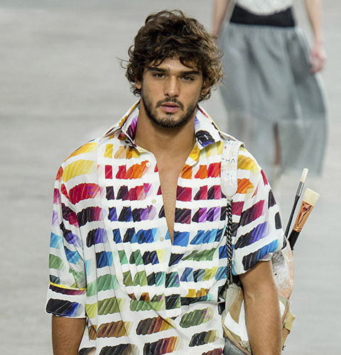 #marlonteixeira #chanel #ss14 #pfw #muse